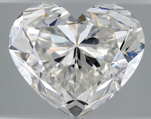 1.01 carat G-SI1 Natūralus Heart Deimantas (1)