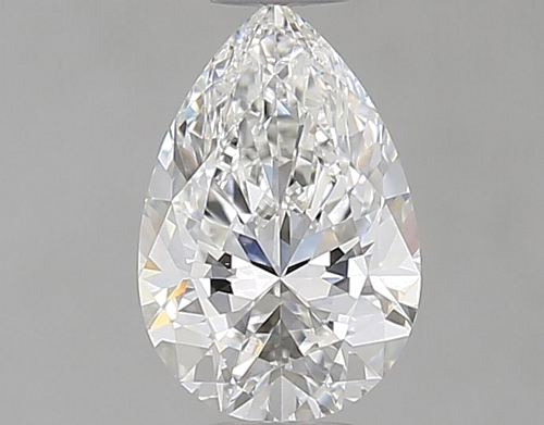 0.62 carat G-VS1 Natūralus Pear Deimantas (1)
