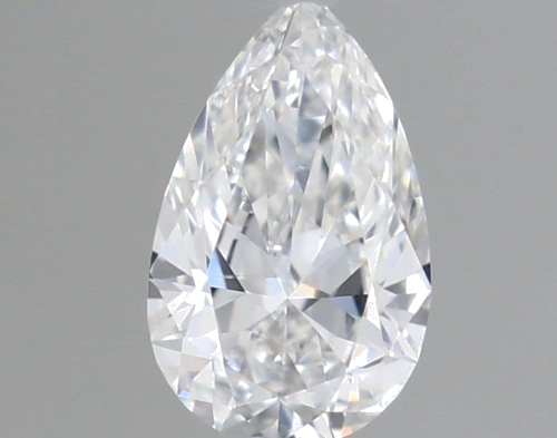 0.18 carat E-SI1 Natūralus Pear Deimantas (1)