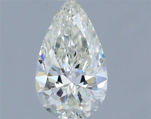 0.5 carat J-SI1 Natūralus Pear Deimantas (1)