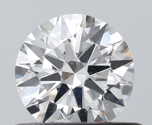 0.5 carat F-SI2 Excellent cut Natūralus Round Deimantas (1)