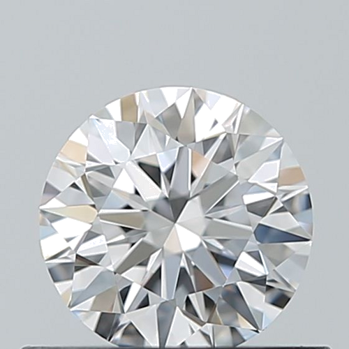 0.51 carat D-VVS1 Excellent cut Natūralus Round Deimantas (1)