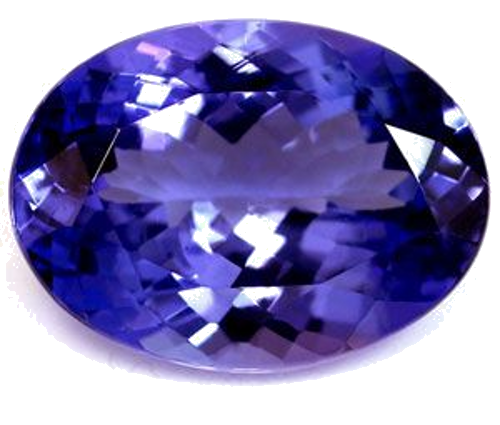 3.77 carat BLUE Oval Tanzanite (1)