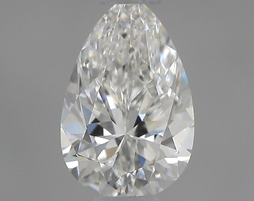 0.45 carat H-VS2 Natūralus Pear Deimantas (1)