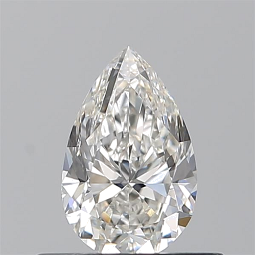0.5 carat G-VVS1 Natūralus Pear Deimantas (1)