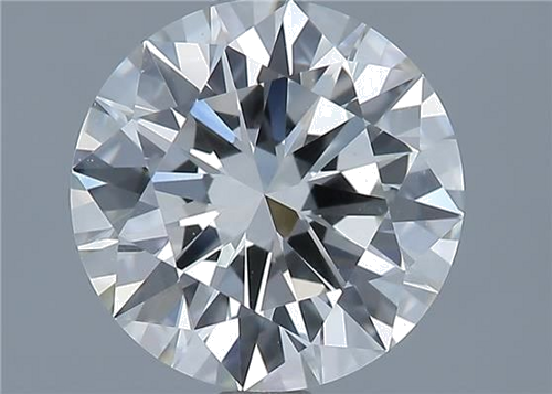 1.74 carat I-VVS2 Very Good cut Natūralus Round Deimantas (1)