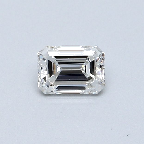 0.38 carat F-VVS1 Natūralus Emerald Deimantas (1)