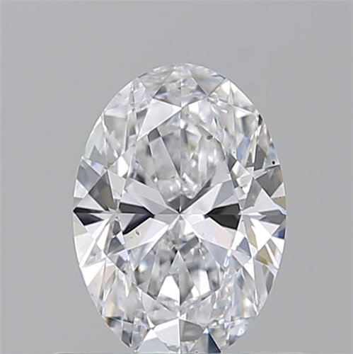 0.7 carat D-SI1 Natūralus Oval Deimantas (1)