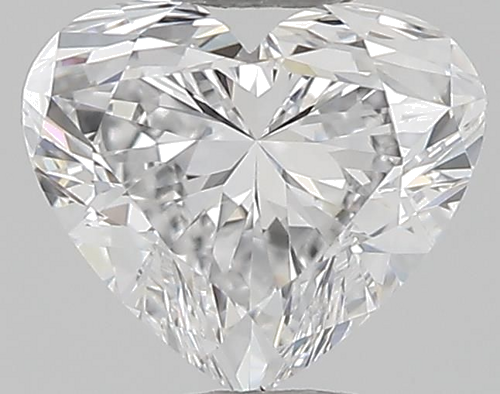 0.69 carat D-IF Natūralus Heart Deimantas (1)