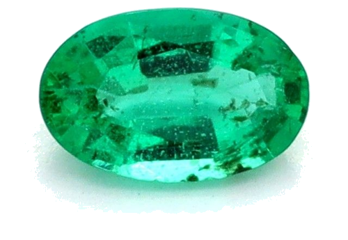 0.22 carat GREEN Oval Smaragdas (1)
