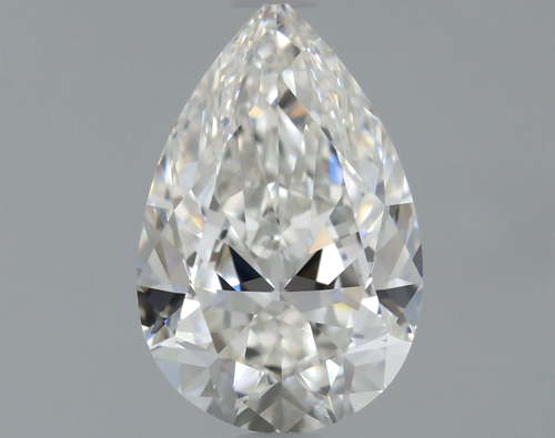 0.7 carat G-VVS2 Natūralus Pear Deimantas (1)