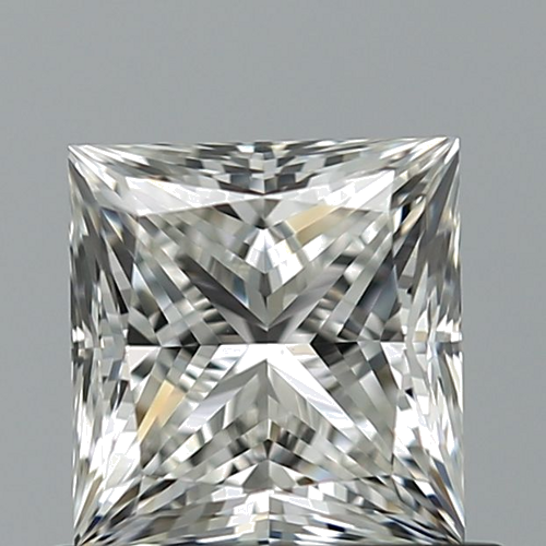 0.91 carat H-VS1 Natūralus Princess Deimantas (1)