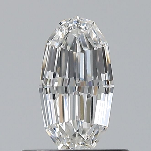 0.6 carat F-VS1 Natūralus Oval Deimantas (1)