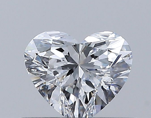0.37 carat D-VS1 Natūralus Heart Deimantas (1)