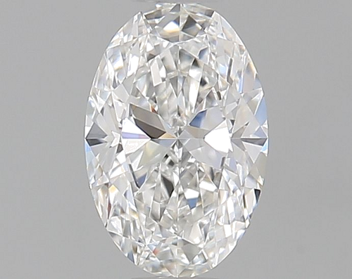 0.4 carat F-VVS1 Natūralus Oval Deimantas (1)