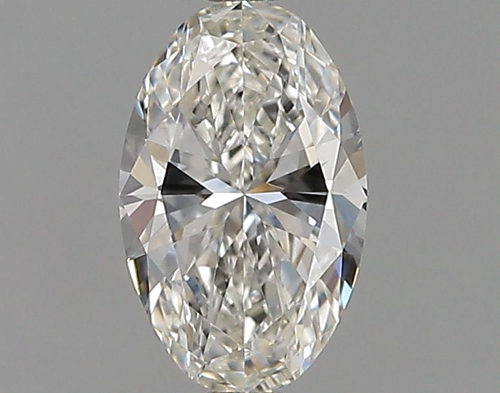 0.5 carat H-VVS2 Natūralus Oval Deimantas (1)