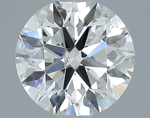 0.46 carat G-SI2 Excellent cut Natūralus Round Deimantas (1)