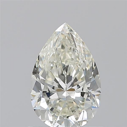 1.01 carat K-VVS1 Natūralus Pear Deimantas (1)