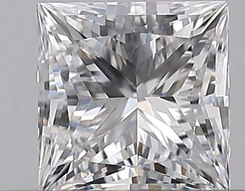 0.4 carat D-VS2 Natūralus Princess Deimantas (1)