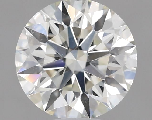 0.5 carat J-SI2 Excellent cut Natūralus Round Deimantas (1)