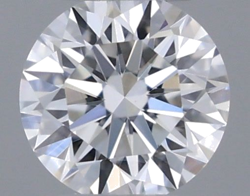 0.19 carat E-VVS2 Excellent cut Natūralus Round Deimantas (1)