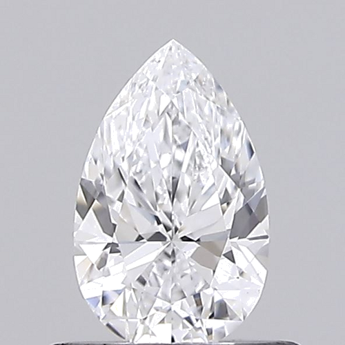 0.51 carat D-VS1 Natūralus Pear Deimantas (1)
