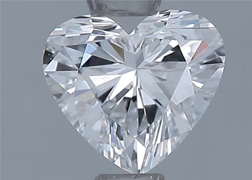 0.51 carat D-VS2 Natūralus Heart Deimantas (1)