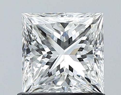 1.0 carat G-VVS2 Natūralus Princess Deimantas (1)
