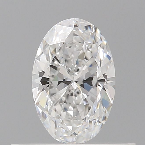 0.4 carat D-VS2 Natūralus Oval Deimantas (1)
