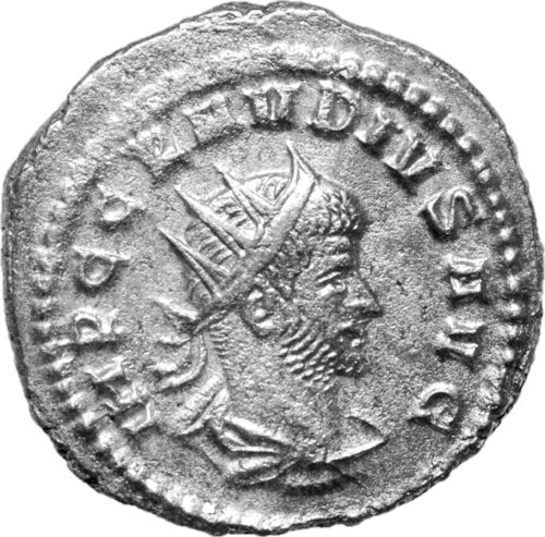 Антониниан Клавдий II (268-270) Римская империя серебряная монета (1)