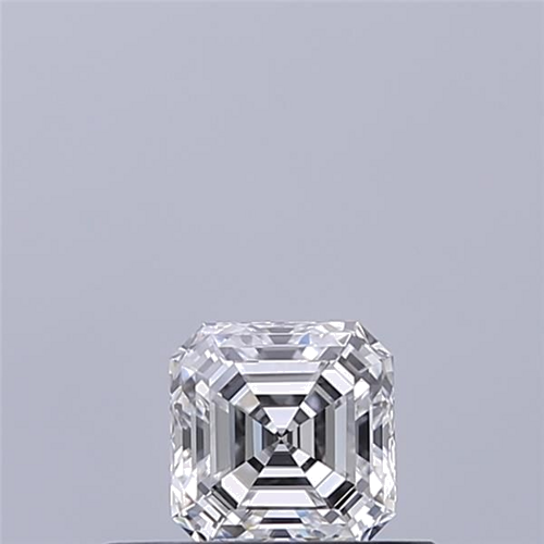 0.32 carat D-VVS2 Natūralus Asscher Deimantas (1)