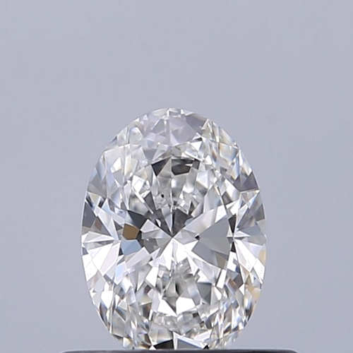 0.42 carat E-VVS1 Natūralus Oval Deimantas (1)