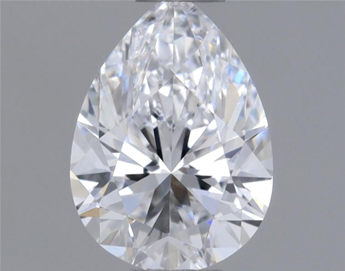 0.46 carat D-VS1 Natūralus Pear Deimantas (1)