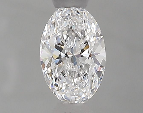 0.5 carat D-VS2 Natūralus Oval Deimantas (1)