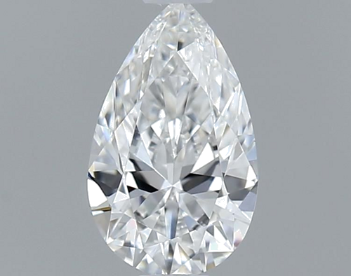 0.41 carat E-VVS2 Natūralus Pear Deimantas (1)