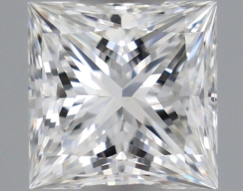 0.57 carat I-VS1 Natūralus Princess Deimantas (1)
