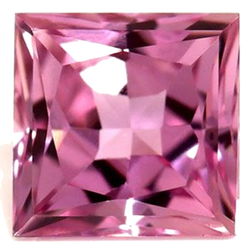 0.64 carat PINK Square Safyras (1)