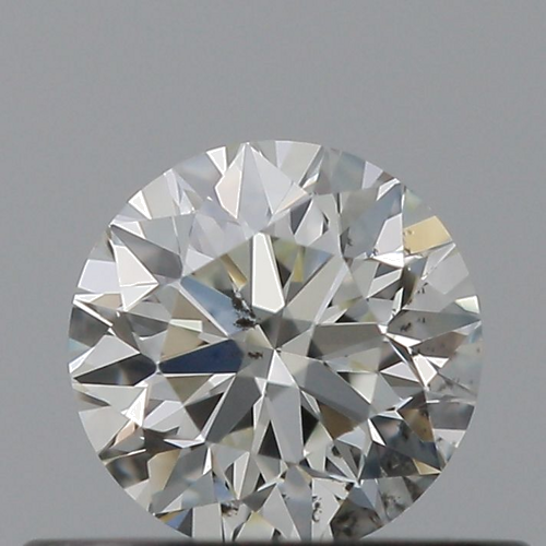 0.4 carat J-SI1 GD cut Natūralus Round Deimantas (1)