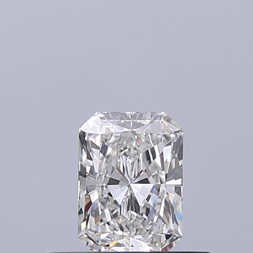 0.35 carat F-VVS2 Natūralus Radiant Deimantas (1)