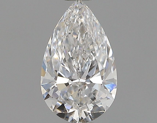 0.5 carat E-VVS2 Natūralus Pear Deimantas (1)