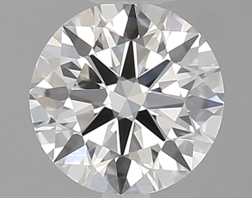 0.52 carat F-IF Excellent cut Natūralus Round Deimantas (1)