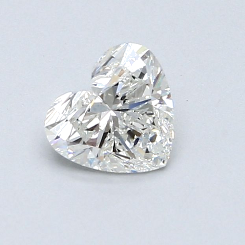 0.66 carat I-SI1 Natūralus Heart Deimantas (1)