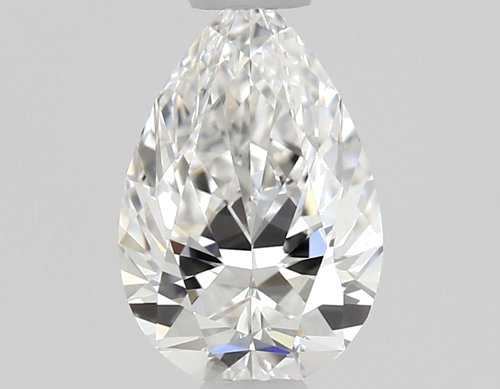 0.53 carat E-VS1 Natūralus Pear Deimantas (1)
