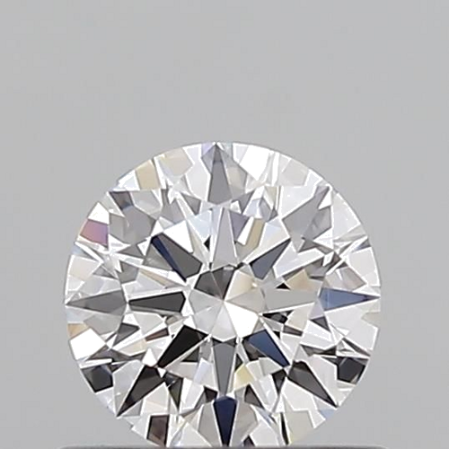 0.51 carat D-VVS2 Excellent cut Natūralus Round Deimantas (1)