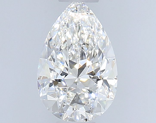 0.42 carat E-IF Natūralus Pear Deimantas (1)