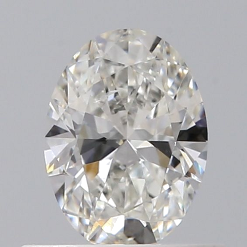 0.43 carat G-SI2 Natūralus Oval Deimantas (1)