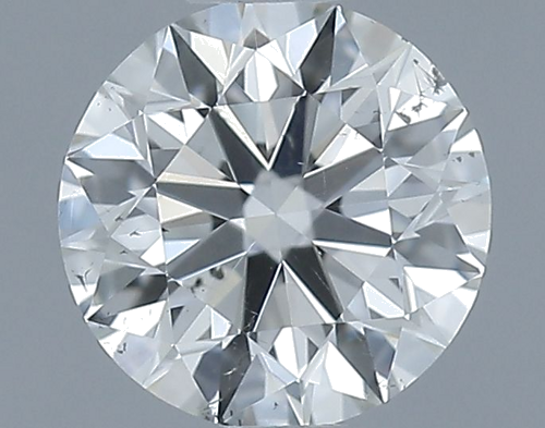 0.45 carat I-SI1 Excellent cut Natūralus Round Deimantas (1)