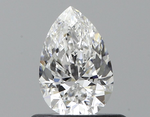 0.5 carat D-VVS1 Natūralus Pear Deimantas (1)