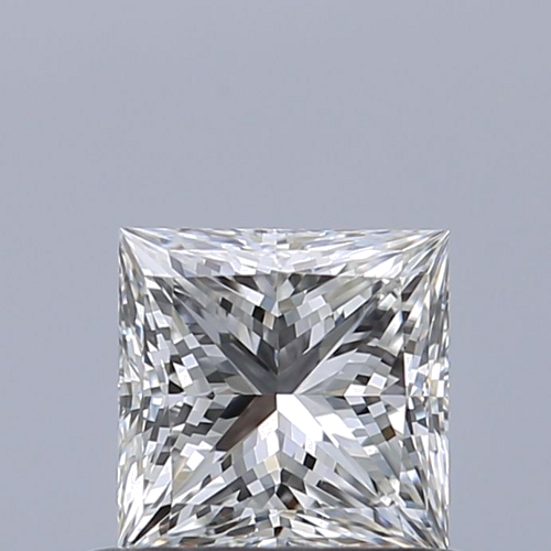0.63 carat F-VS1 Natūralus Princess Deimantas (1)