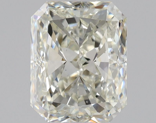 1.01 carat K-VS2 Natūralus Radiant Deimantas (1)